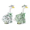 Irish Themed Geese Outfit For Patio Decoration Perfect For Patricks Day Celebration And Spring Parties
