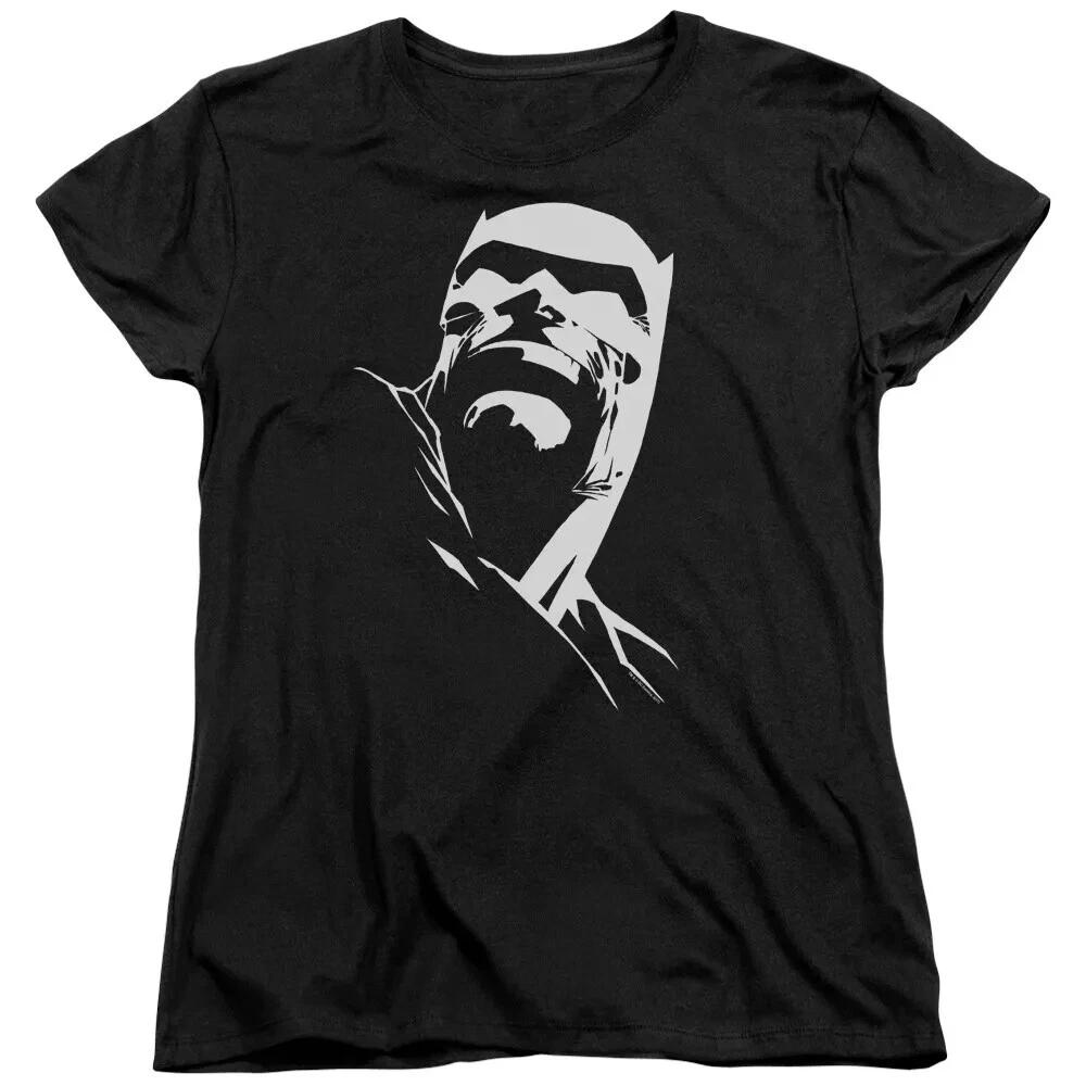 Batman  Dark Knight Returns Head  Women s T-Shirt 2XL