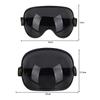 Uchoose Adatta a Tutti Casco Integrale Mezzo Casco Moto Vintage Retro Scudo Bolla Visiera Lente Occhiali da Sole Occhiali Accessori