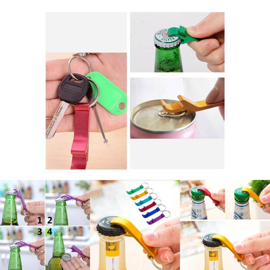 Robuster Flaschenöffner aus Aluminiumlegierung für Bars und Partys, farbenfrohes kreatives Geschenk