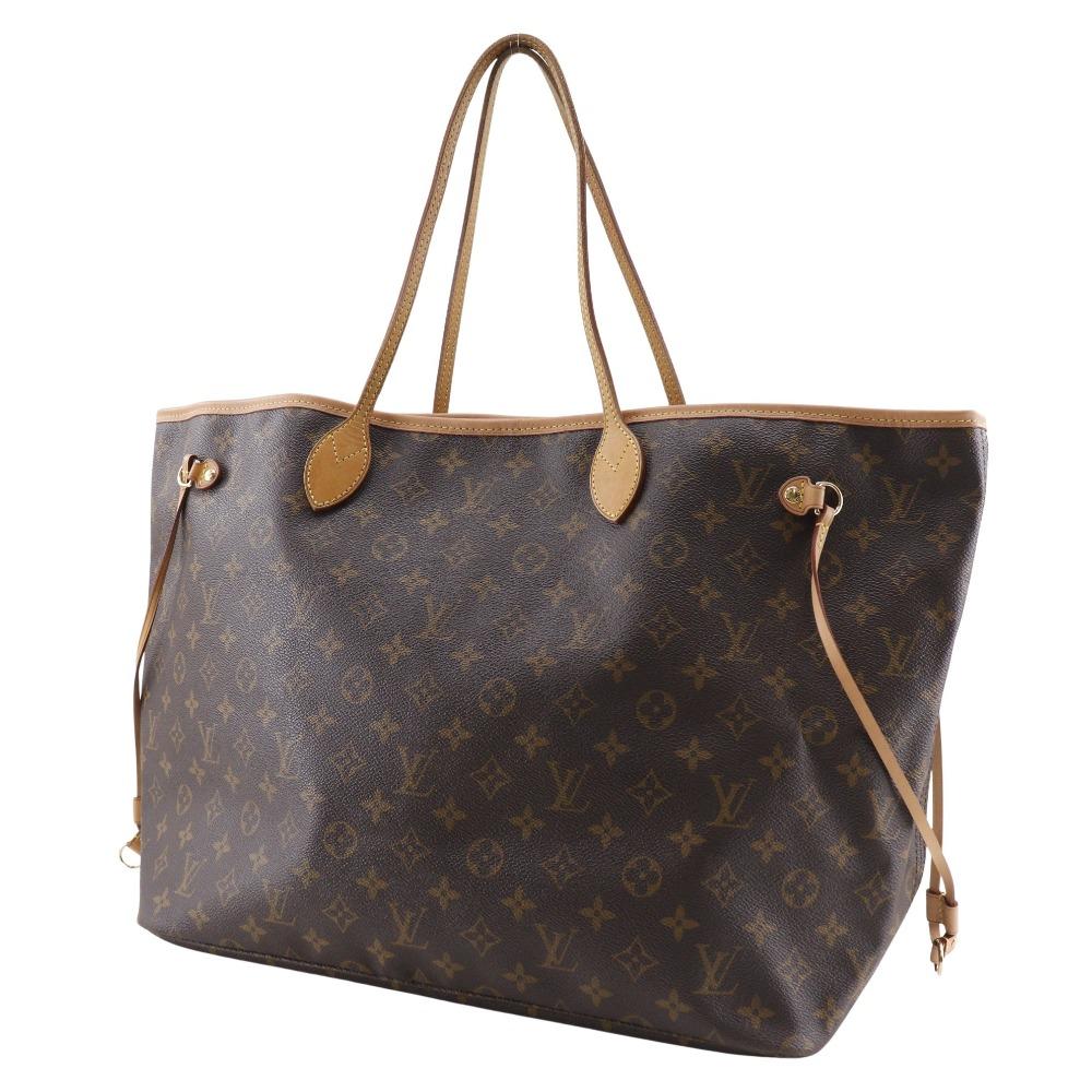 LOUIS VUITTON Neverfull GM Tote Bag M40157 Brown Monogram canvas Women Used