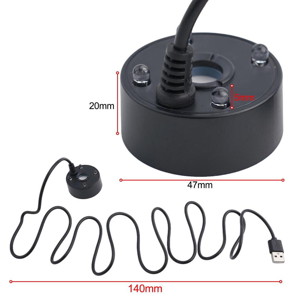 Verdunstungskapazität ml H Fogger LED Volllichter USB Nebelmacher Volllichter