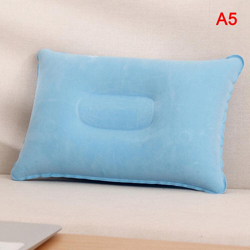 Travel Inflatable Pillow Flocking + Pvc Car Inflatable Bed Accessories Outdoor