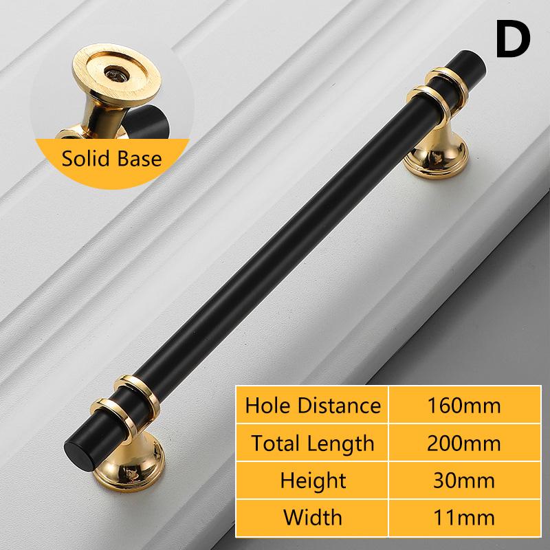 Дверная ручка шкафа из алюминиевого сплава Современные минималистские дверные ручки шкафа с длинной полосой