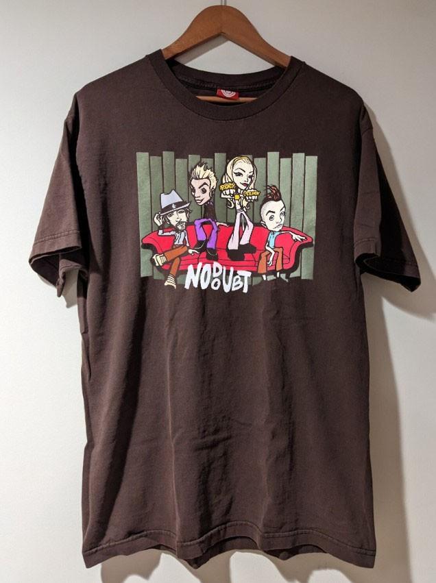 No Doubt Cartoon unisex vtg dark chocolate t-shirt QT8043 Unisex T-Shirt S