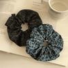 New Autumn/Winter Large Leopard Pattern Large Intestine Hairband Balls Hair Rope Lazy Wind Rope Versatile Hair Accessories