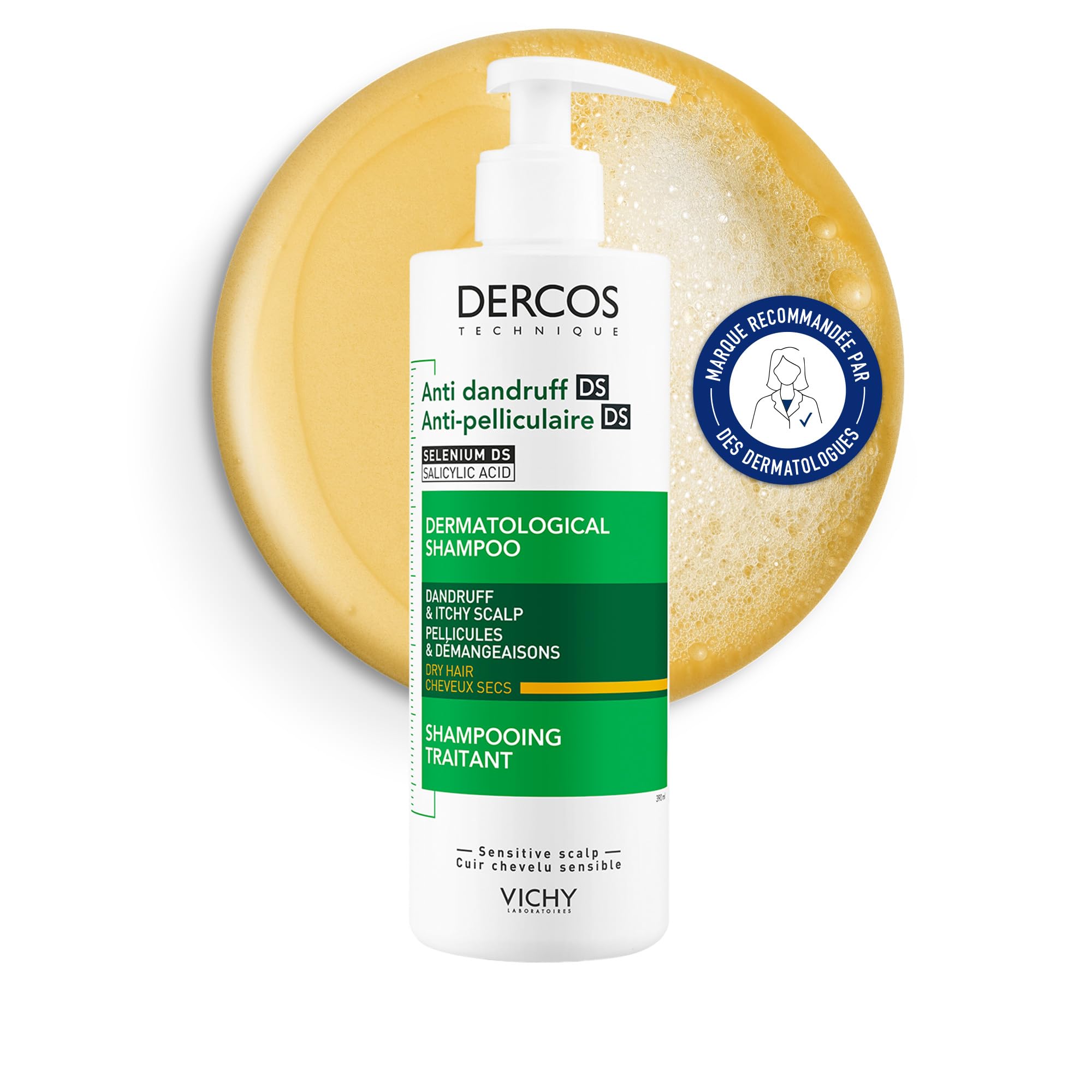 

Vichy Dercos Anti Caspa Cabello Seco 390Ml Champú