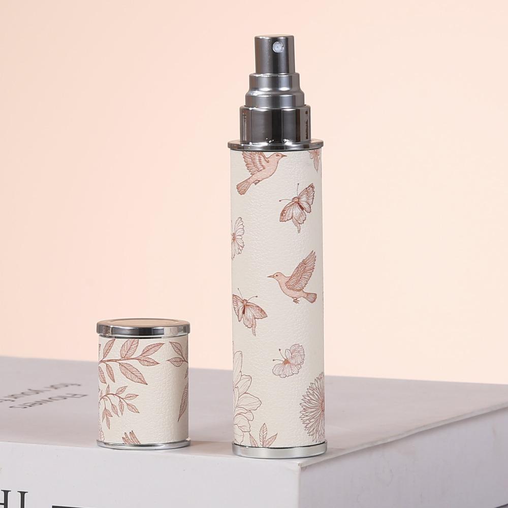 Mini-Parfümflasche aus Leder, nachfüllbarer Parfümzerstäuber für Reisen, Kosmetikspender