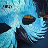 Feather Masque for Halloween Bird Masquerade Masque, Iridescent Half Face Cosplay Costume Party with 3D Beak Costume, Fashionable Photo Props