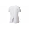 SAUCONY Solid Color Round Neck Pullover Short Sleeve T-Shirt Women Tops Pearl-White SC1230008DY-WT02