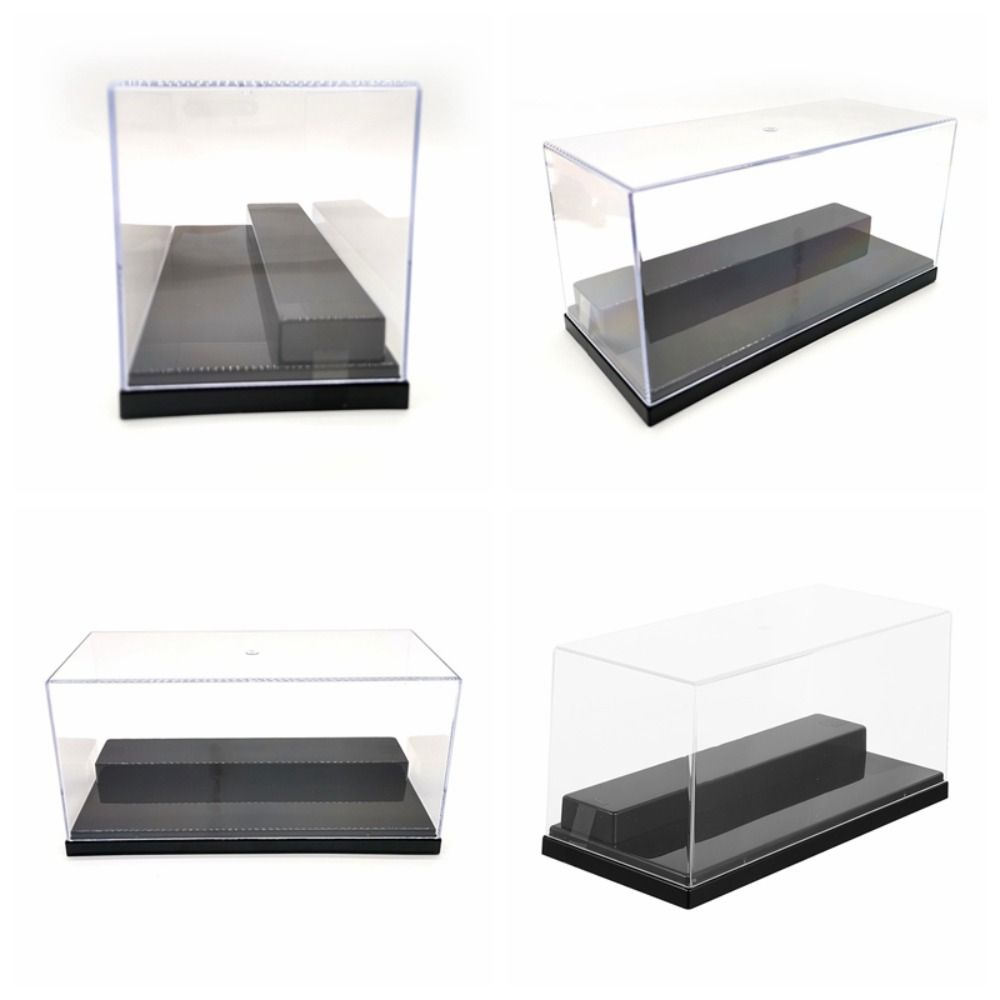 Transparent Model Display Case Countertop Box Action Figures Organizer  Building Blocks