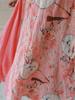 Johnature Women Retro Fashion Print Stand Plate Buckle Cheongsam Dresses Summer Cotton Linen Three Quarter Sleeve Dress
