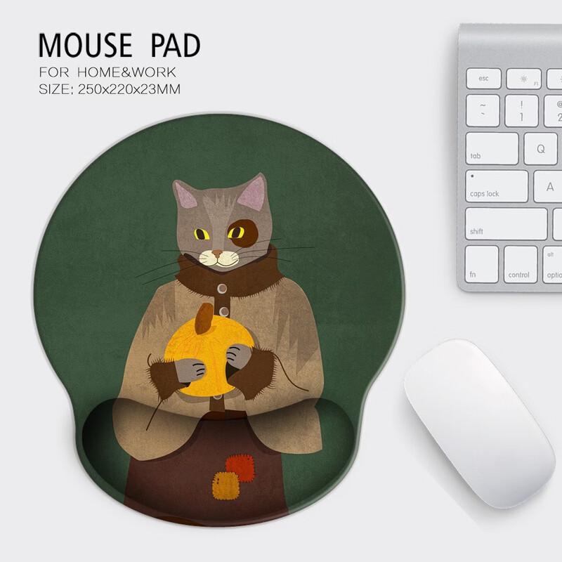 Fu Maid Ergonomic Wrist Rest Mouse Pad