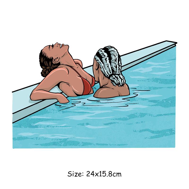 

Термальные нашивки, африканские наклейки для одежды для пар, толстовки с капюшоном, Ropa, термопресс, аппликация, футболка «сделай сам», термоклейкая заплатка, утюг