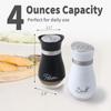2 Pack Salt and Pepper Shakers, Kitchen Accessories Spice Jars, 4 Ounces Farmhouse Spice Dispenser, Sealed To Prevent Moisture
