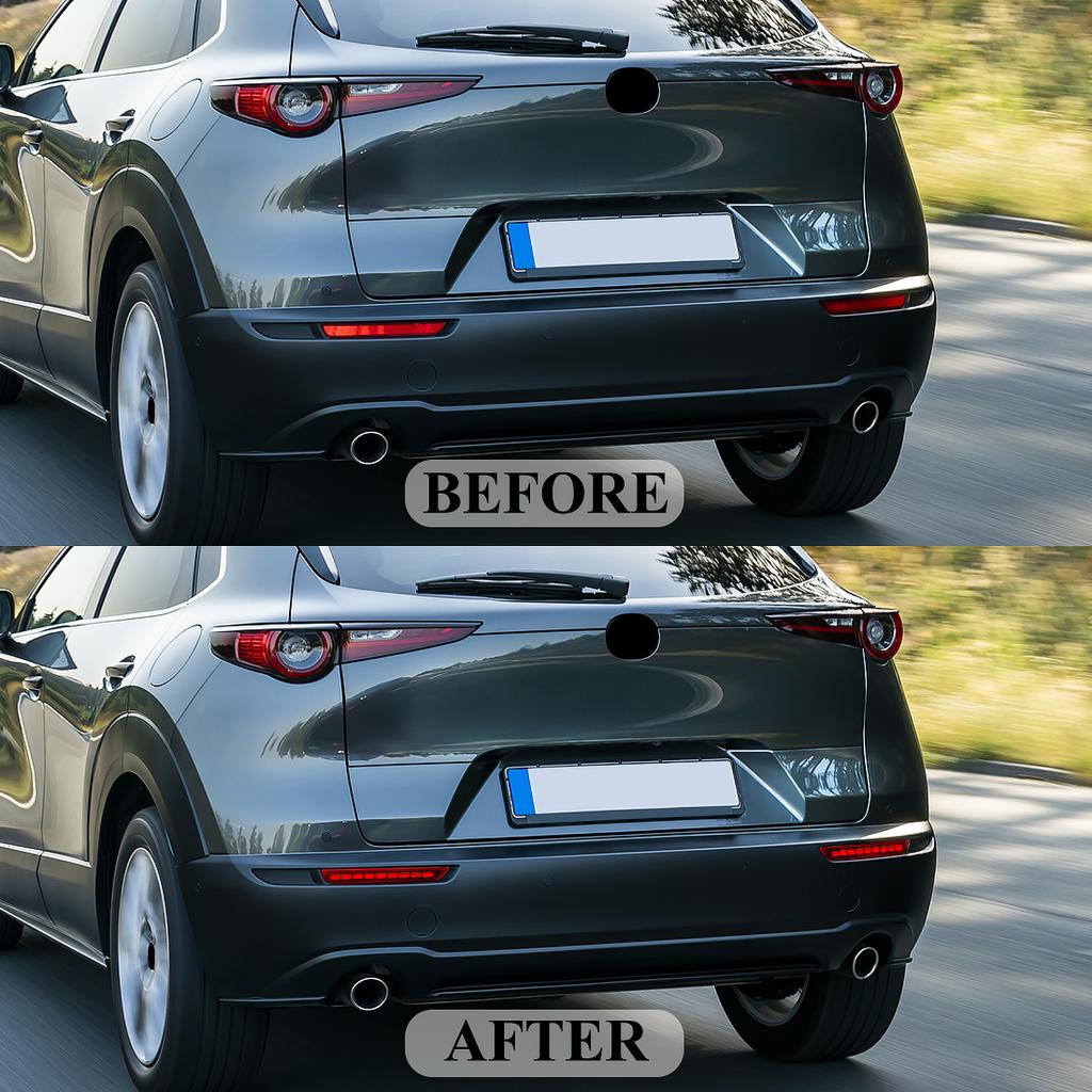 For Mazda CX-30 CX30 CX50 CX-50 2020 2021 2022 Car Rear Bumper Reflector Light Danamic Turn Signal Brake Warning Drving Lamp 12V