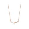 Tirr Lirr Galaxy Tulip Silver Pink Necklace TNSSVP13977S