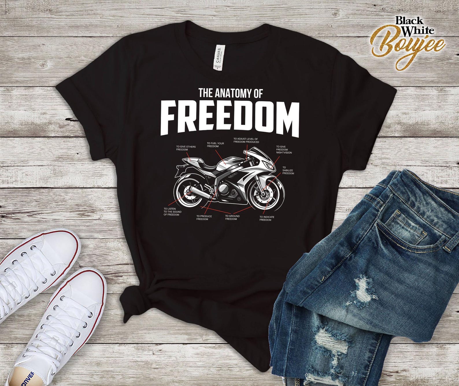 The Anatomy of Freedom T Shirt | Artistic Concept Graphic Tee | Symbolic Liberty Design | Unisex Statement Shirt M