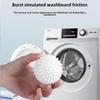 Magic Anti-Entangle Laundry Dryer Ball - Super Large Cleaning Ball with Bumps to Speed Up Drying