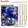 Frame Diy Painting By Numbers For Adults Kits Glass Bottles Handpainted Starter Kit For Home Decors 40x50cm