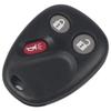 Jingyuqin 3 Botones Mando a Distancia Carcasa Vacía para Llave de Coche Estuche de Estilo Cubierta de Almohadilla Fob Sin Llave Para Buick Rainier GMC Isuzu Oldsmobile