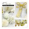 [JZOON] Hair Accessories for Coming-of-Age Ceremony, 10 Colors, Dried Flowers, Artificial Flowers, Mizuhiki Cord, Hair Ornaments, Wadamama, Baby's