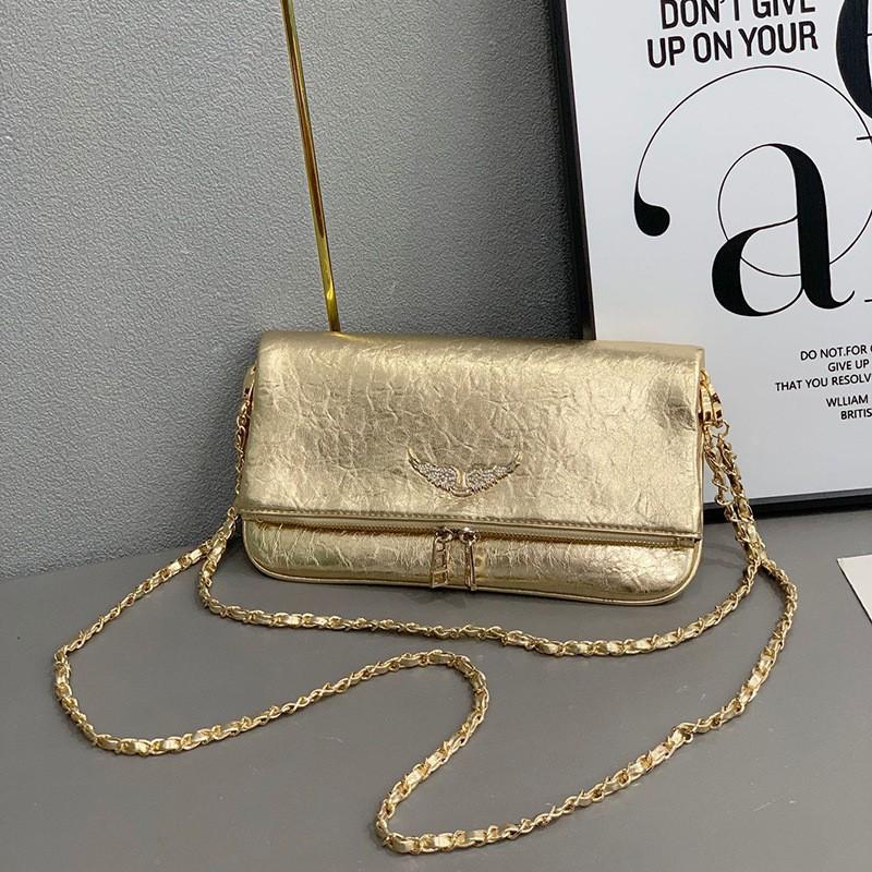 Sieviešu PU ādas mini kvadrātveida crossbody