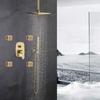 12 Inch Solid Brass Chrome Finish Shower Arm with Square Rain Shower Head Extension for Apartment & Hotel Use