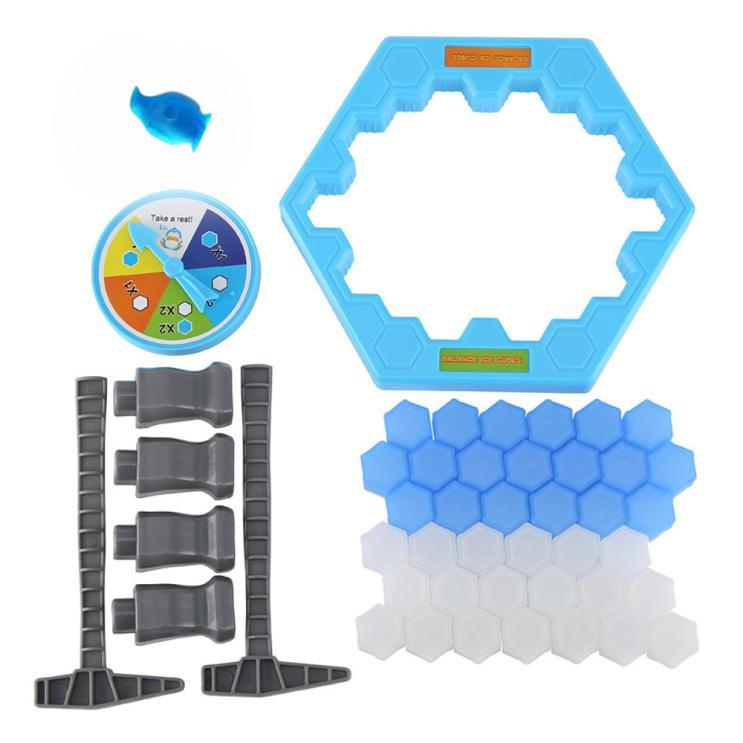 HOT   Ice Kids Puzzle Game Break Ice Block Trap Party Toy