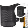 Foldable Pickleball Ball Holder Black Ball Storage Pouch Tennis Hanging Organizer  Athletes