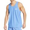 Adidas Striped Logo Pattern Vest Men tops Blue JW9681