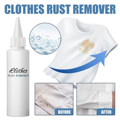 White Edge Rust Remover Clothes Cleaner Household Portable Pants White Yellow Rust Remover