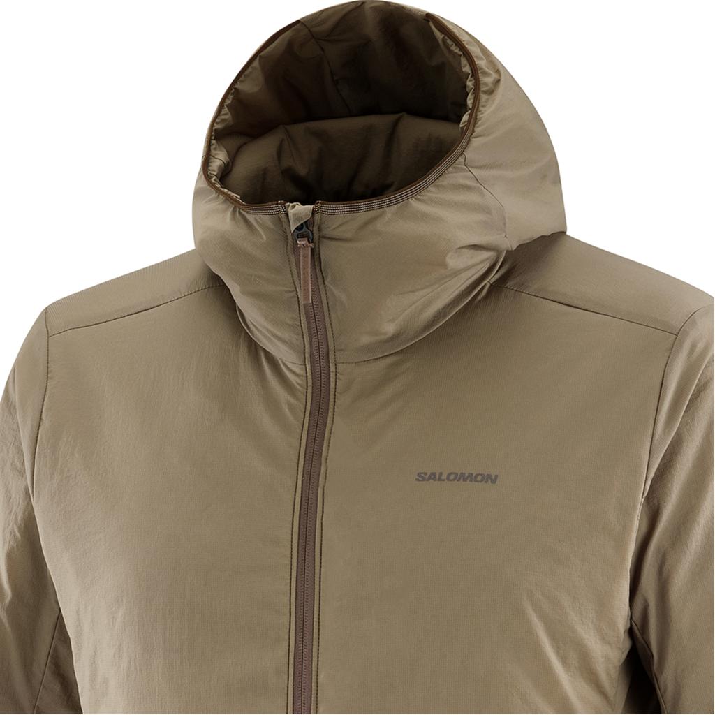 New SALOMON Mountain FLEX Jackets Coats Men's Fragrant Bamboo C22981