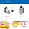LEGO-Compatible Smart Motor & Remote Kit with Electric App Control, Receiver, and Battery Box.