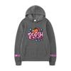Fresh Love Hoodie – Unisex White Fleece Lined Sweatshirt, Cute Sleeve Print & Heart Wing Graphic, Cozy Fall Winter Pullover for Men & Women