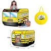 Children's Tent Popup Play Tent Toy Outdoor Foldable Playhouse Fire Truck Police Car icecream car kids Game House Bus Indoor