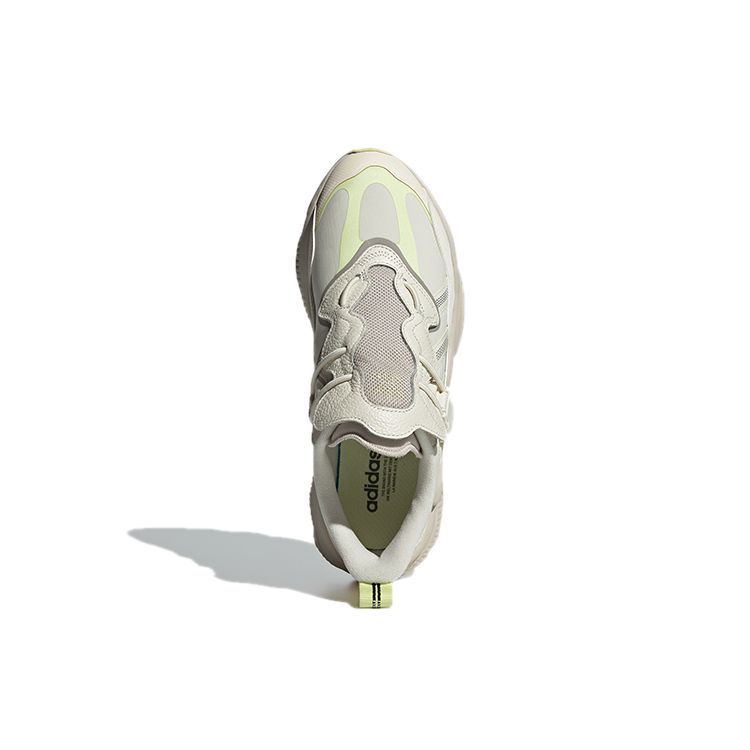 Adidas Originals Ozweego Flipshield Fabric TPU Comfortable Versatile Breathable Low-Top Lifestyle Casual Shoes Unisex Sneaker Off-White FX6047
