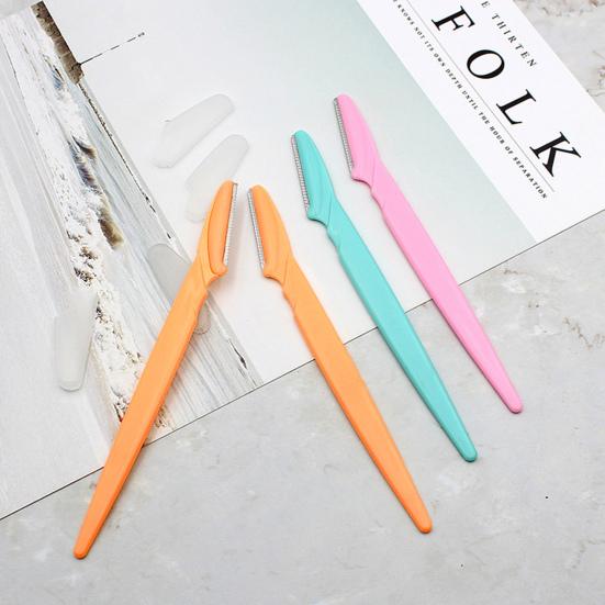 Women Eyebrow Razor Blades Scraper Facial Body Hair Remover Trimmer Shaving Tool