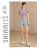 Women's Plus Size Loose Sports Top - Short Sleeve Yoga T-Shirt, Slimming, Breathable Fitness Cover-Up for Summer