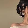 Side Bangs Clip Flower Swaying Trailing Fringes Duck-shaped Ornaments Flower-Shaped Long Tassel Hair Clip Hanfu Hair Accessories