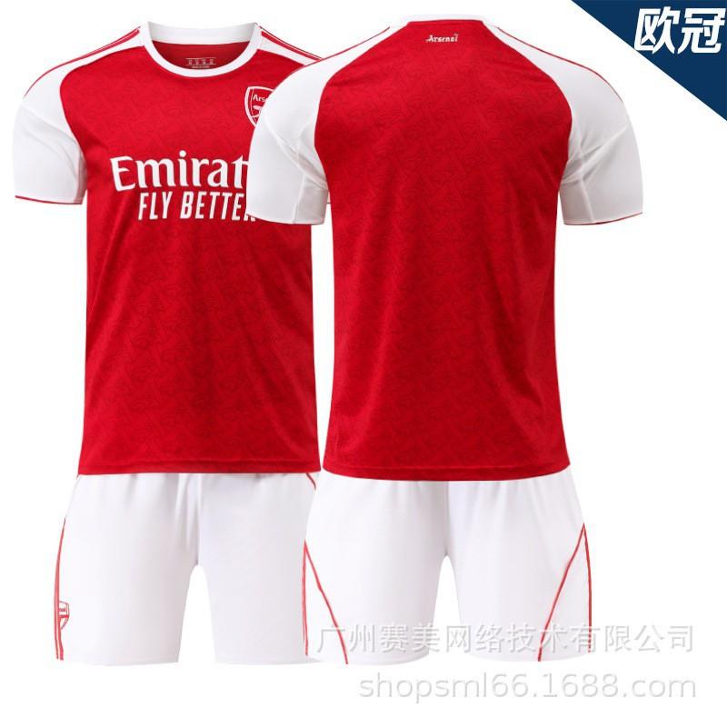 

2526 Arsenal Home Champions League No. 7 Saca Jersey Children s Football Clothing Set 8 Oldgao 14 Jekerish 26#