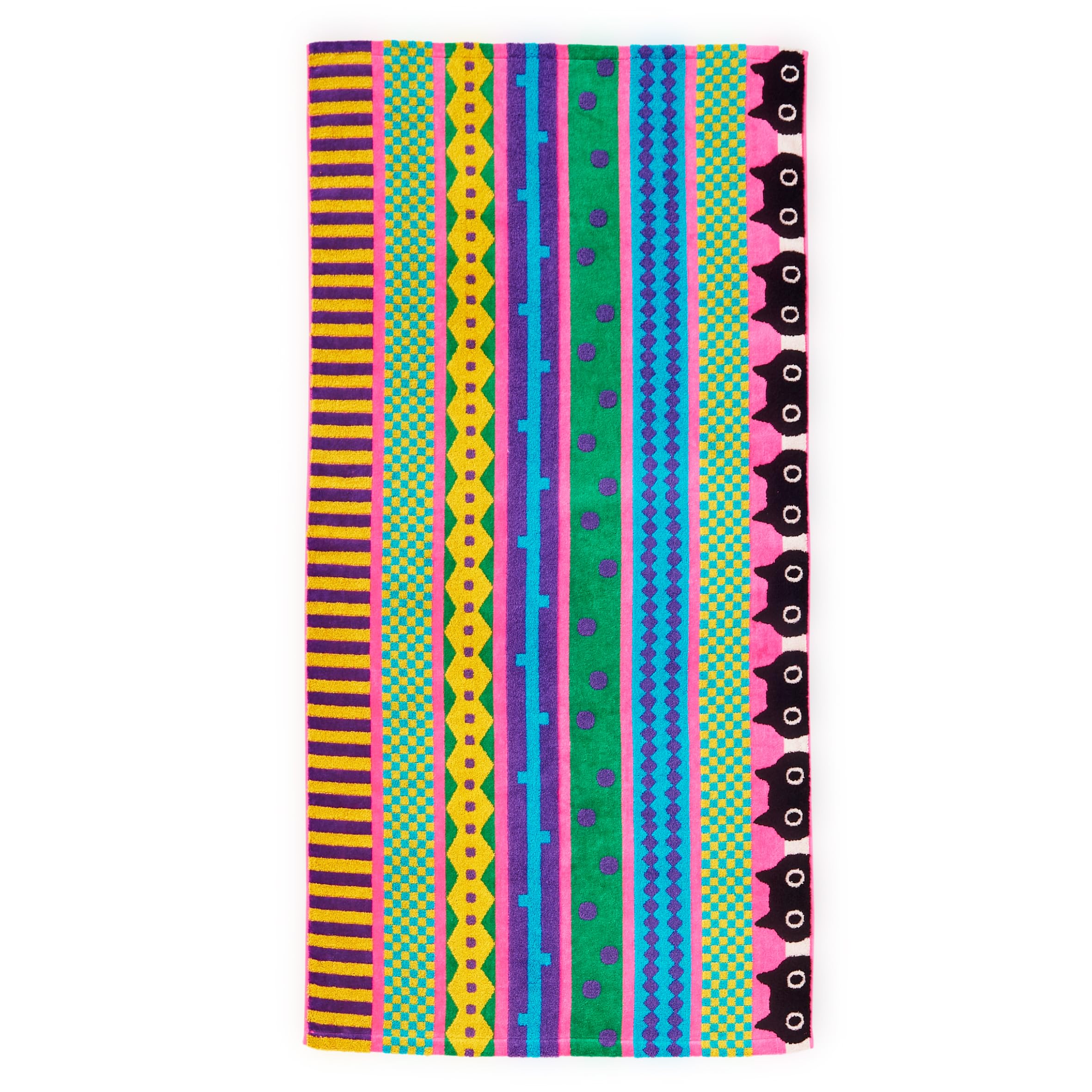 

Nishikawa Atsuko Matano Банное мягкое и пушистое полотенце с лентой MEME из некрученой пряжи, 60x120см, Стираемое, 100% хлопок, Пряжа, Ширинг, Розовый, TT14354663, розовый