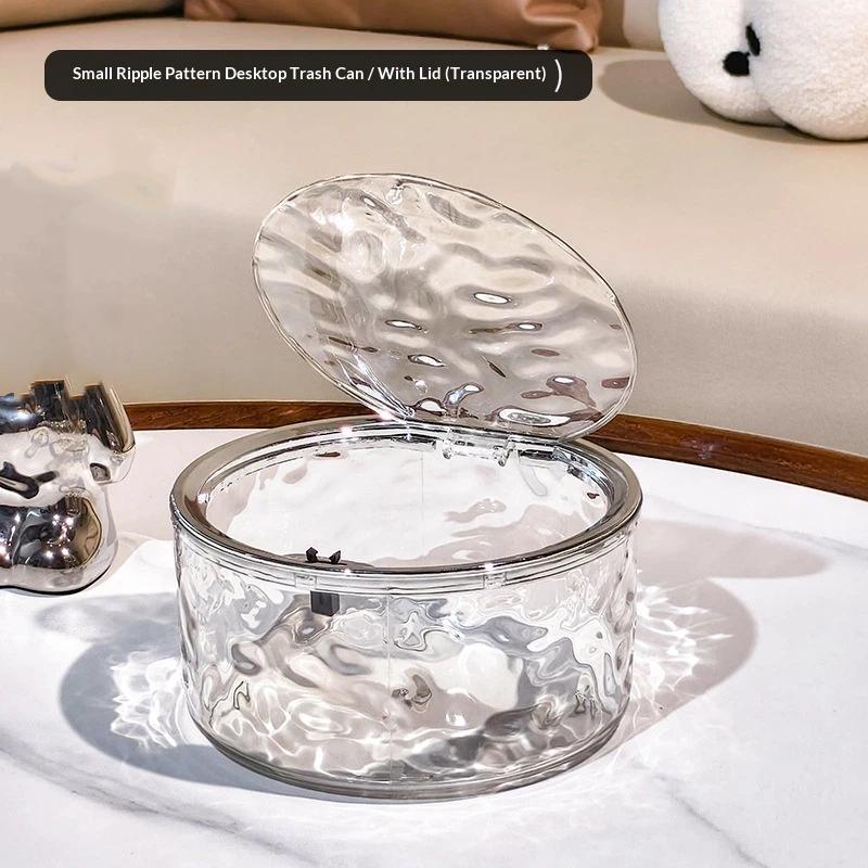 Hair Accessories Organizer Storage Box Clear Hair Tie Organizer For Headband, Bows, Cotton Swab Organization, Bathroom