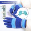 1 Pair Kids Gloves Exquisite Keeping-warm Children Gloves Practical Simple Clothes Accessory with Solid Color for Winter Wear