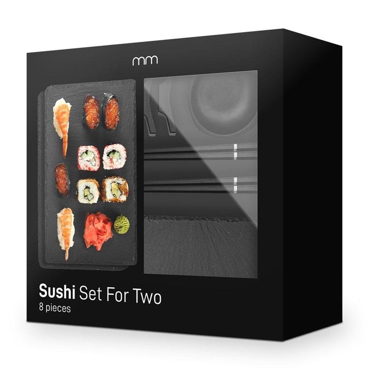 Set per fare e servire sushi per 2 persone cibo servire piatti