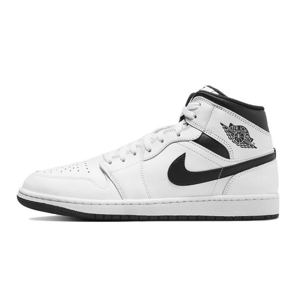 Jordan Air Jordan 1 Vintage Basketball Shoes Unisex Mid Top Black DQ8426-132(Team80-S-BOX)