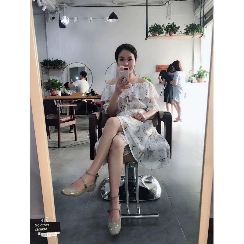 

Платье макси в отпускном стиле, с цветочным принтом, оверсайз, женская одежда White XL