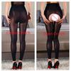 Plus Size Women Oil Glossy Silk Pantyhose Anti-hook High Stretchy Sheer Leggings See Through Sexy Stockings T Crotch Underwear