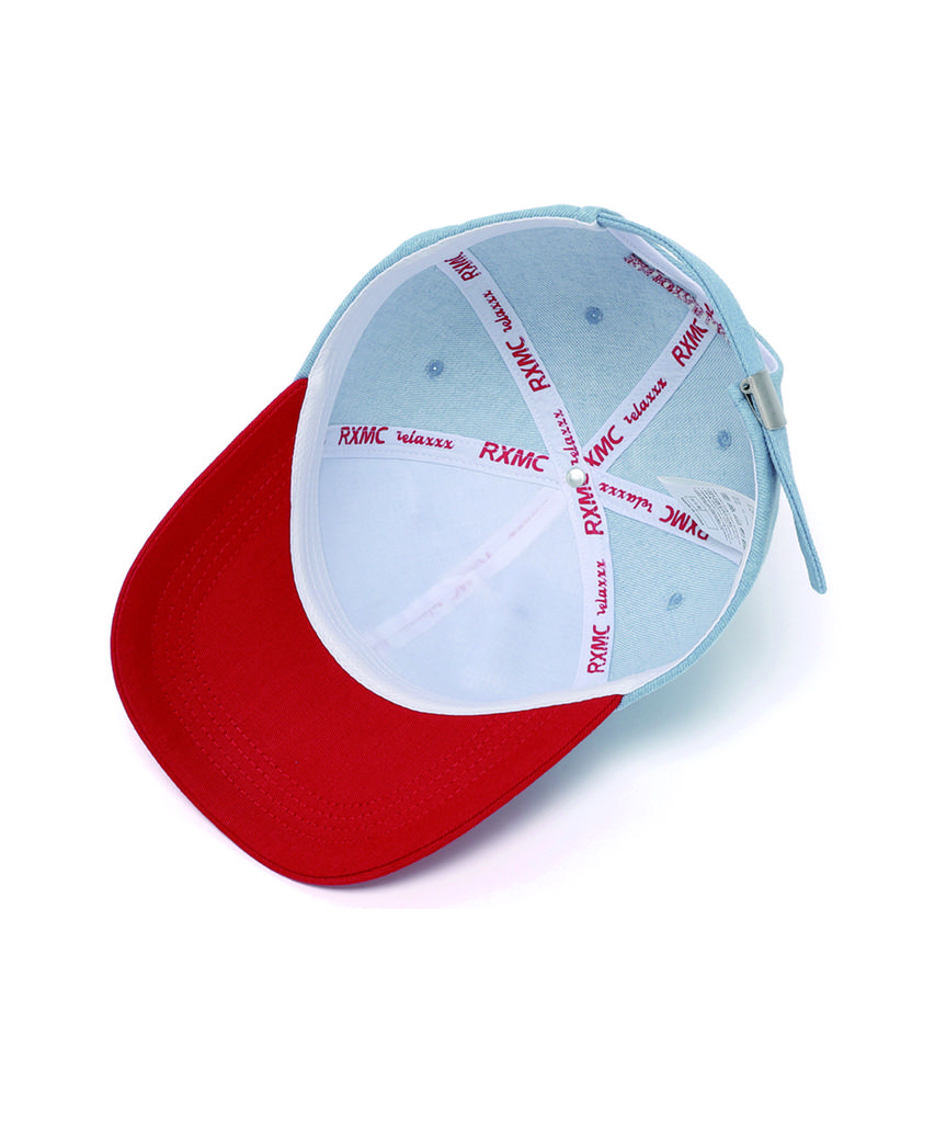 Rlxmc Melting Heart Two-Tone Ball Cap_Light Blue