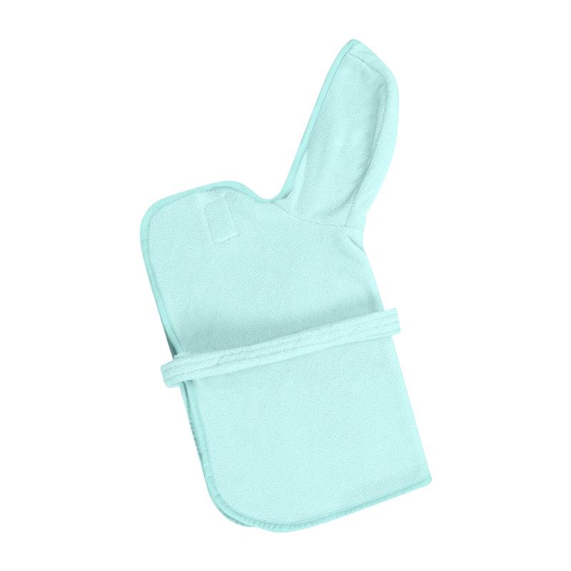 Super Absorbent Microfiber Pet Bathrobe - Quick Dry Dog & Cat Towel
